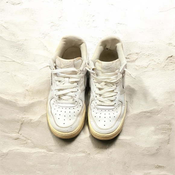 Nike White and Cream Men's Sneakers - Picture 1 of 2